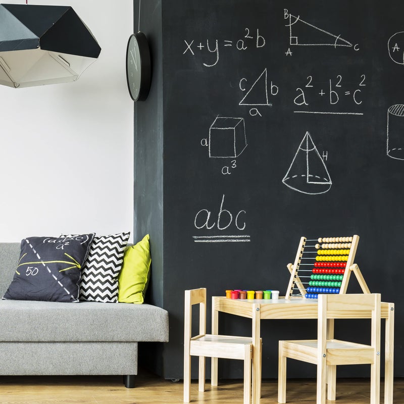 INSL-X Chalkboard Paint, Black, 1 Quart | Studio Finishes for Walls and DIY Projects | 100% Acrylic Interior Paint, CHK307809A-04, 32 Fl Oz (Pack of 1) - Image 4